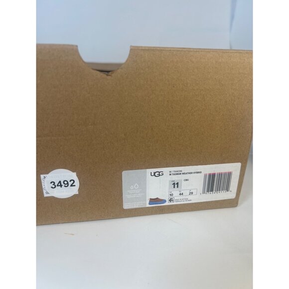 UGG Tasman Waterproof Hybrid Men Slip-ons Shoes Chestnut Blue Size 11 - Picture 8 of 10